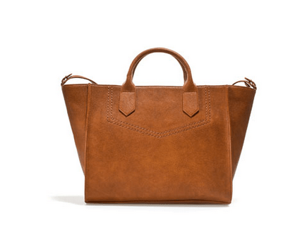 Shopper Capazo Zara 29.95 euros